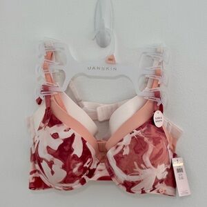 ⭐️NWT - Danskin Women's Marble Pink and White Bra